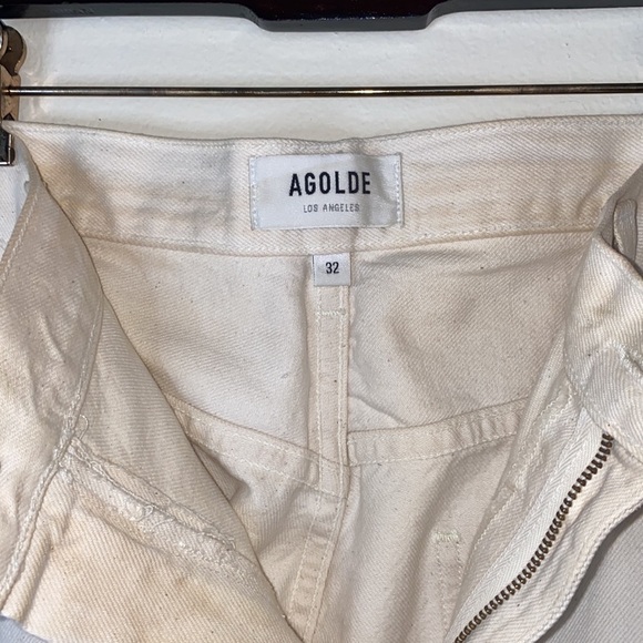 AGOLDE Hi Rise Flare Jeans size 32 NWT - Picture 9 of 13